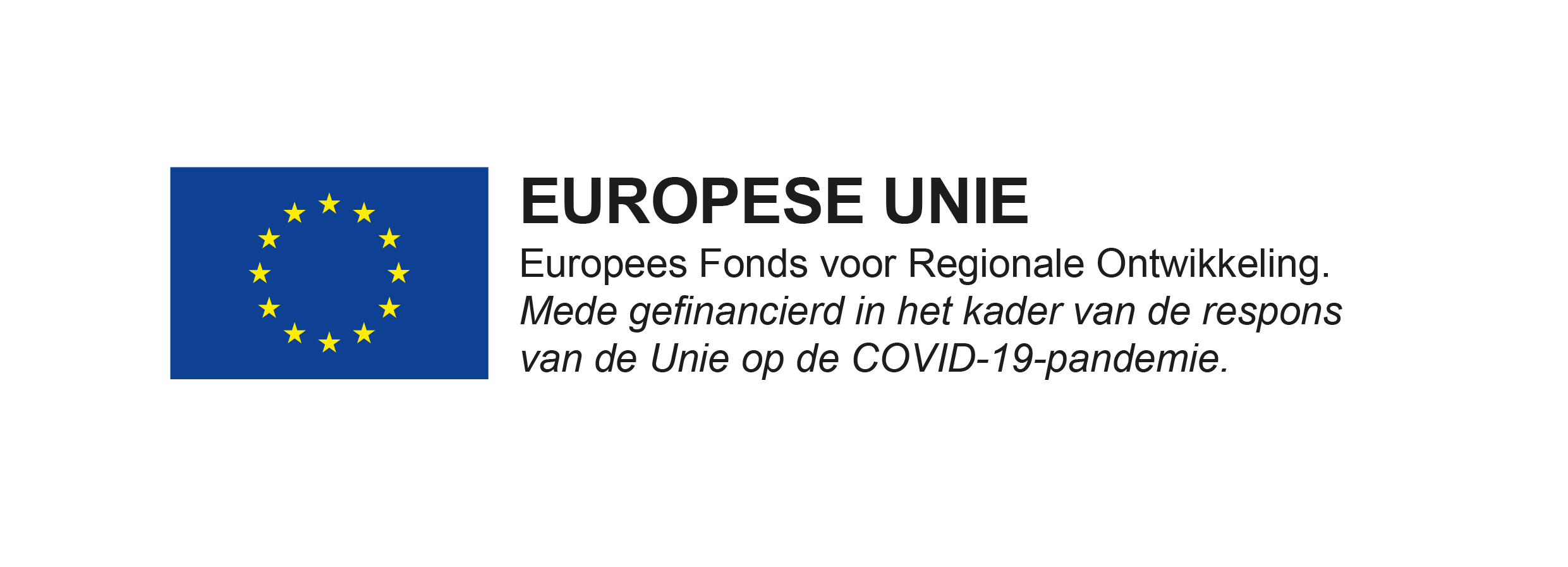 EU Fonds voor Regionale Ontwikkeling logo